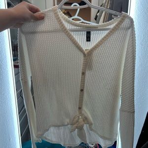 Button up white shirt